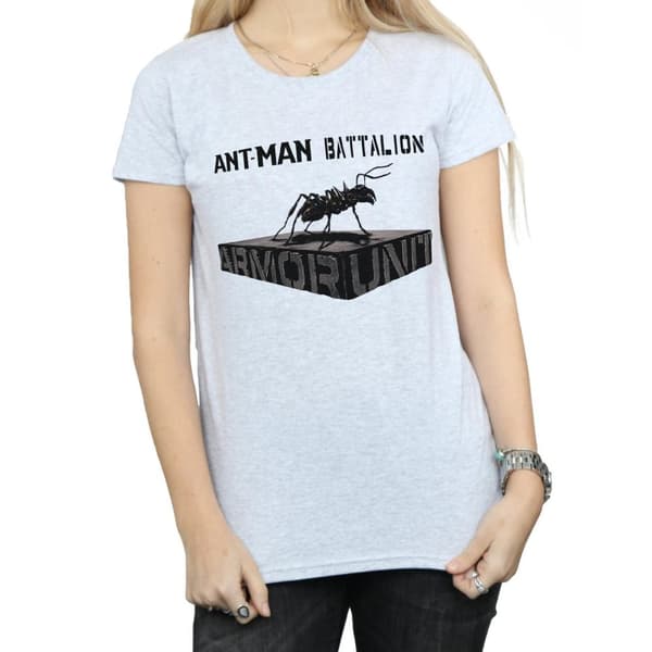 Marvel Womens/Ladies Ant-Man Batallion Cotton T-Shirt