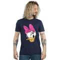 Miniatyrbillede 2 af 5: Disney Mens Daisy Duck Head Painted T-Shirt