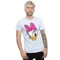 Miniatyrbillede 2 af 5: Disney Mens Daisy Duck Head Painted T-Shirt