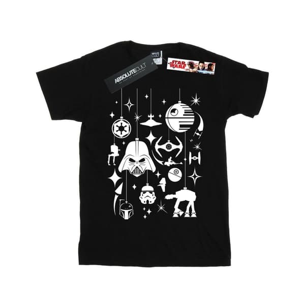 Star Wars T-shirt med juldekorationer för pojkar