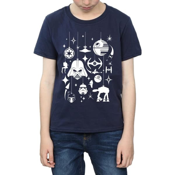 Star Wars Boys Christmas Decorations T-Shirt