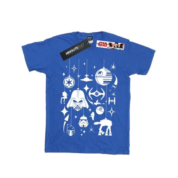 Star Wars T-shirt med juldekorationer för pojkar