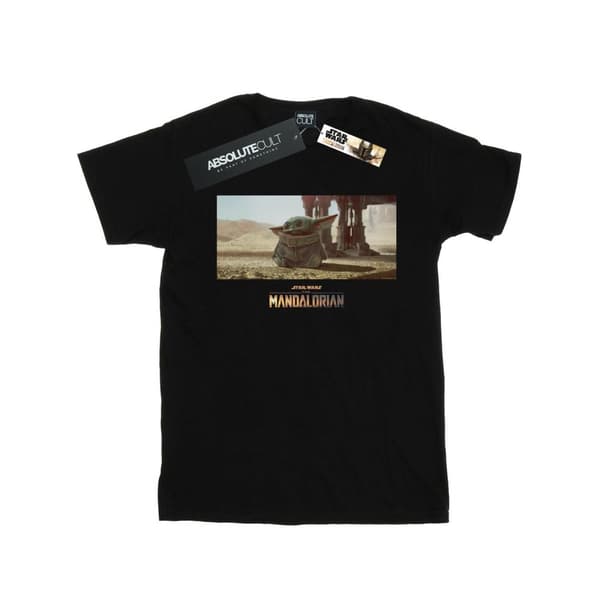 Star Wars Girls The Mandalorian The Child Concept Art T-shirt i bomull