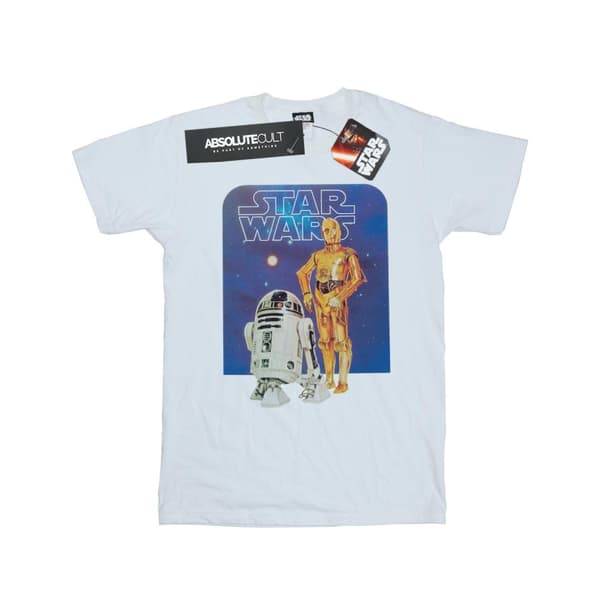 Star Wars R2-D2 och C-3PO t-shirt i bomull för flickor