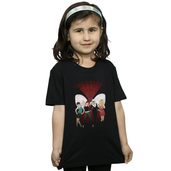 Marvel Girls Women Of Spider-Man Cotton T-Shirt