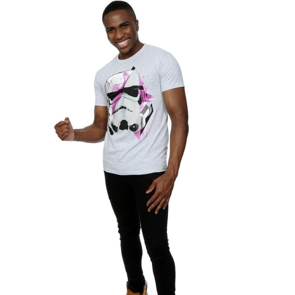 Star Wars Mens Stormtrooper Command Sketch T-Shirt