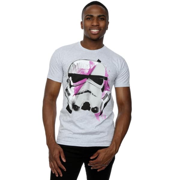 Star Wars Mens Stormtrooper Command Sketch T-Shirt