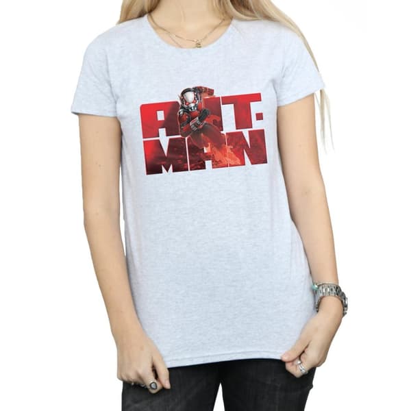 Marvel Womens/Ladies Ant-Man Running Cotton T-Shirt