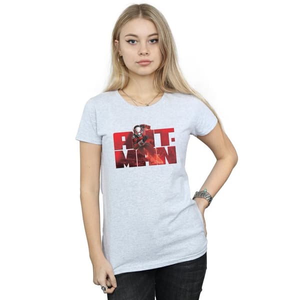 Marvel Dam/Tjej - Ant-Man - T-shirt i bomull för löpning