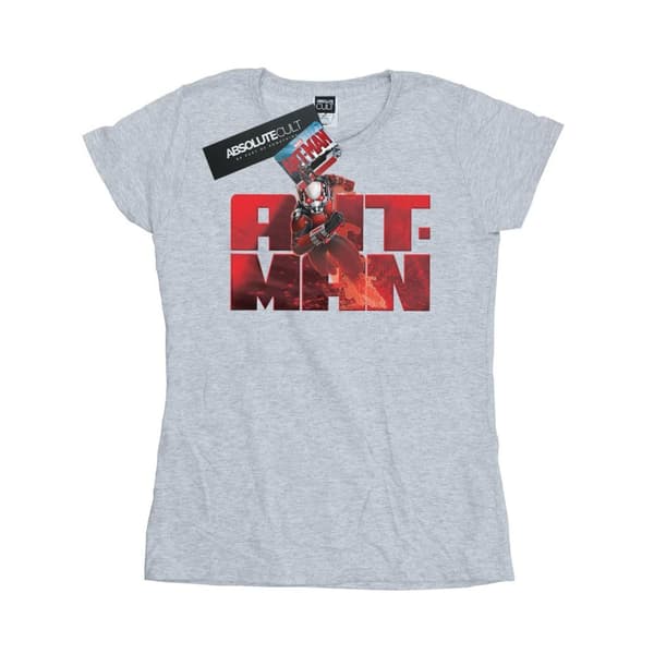 Marvel Dam/Tjej - Ant-Man - T-shirt i bomull för löpning