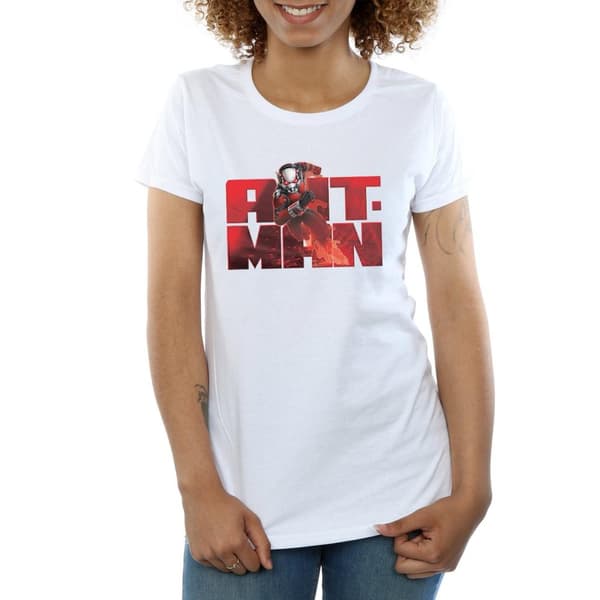 Marvel Womens/Ladies Ant-Man Running Cotton T-Shirt