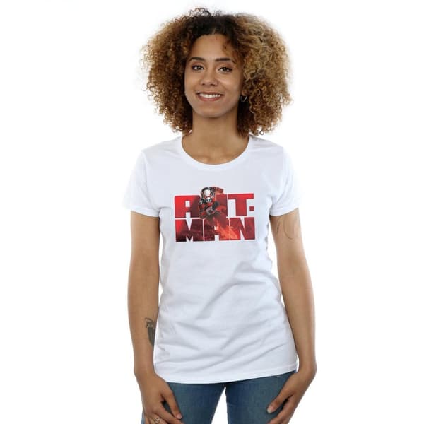 Marvel Womens/Ladies Ant-Man Running Cotton T-Shirt