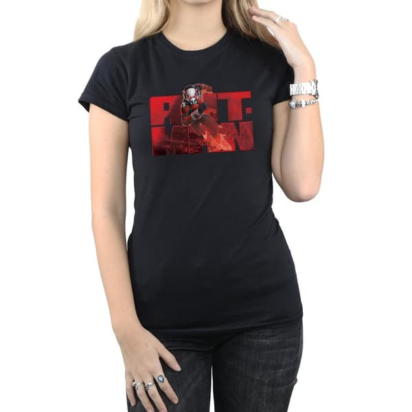 Marvel Dam/Tjej - Ant-Man - T-shirt i bomull för löpning