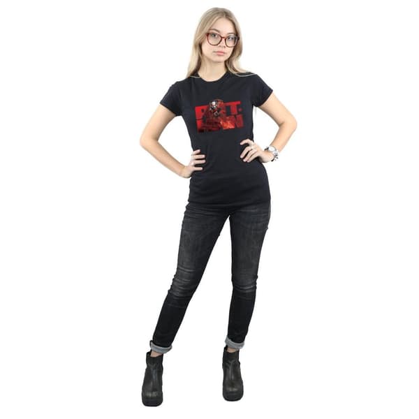 Marvel Dam/Tjej - Ant-Man - T-shirt i bomull för löpning