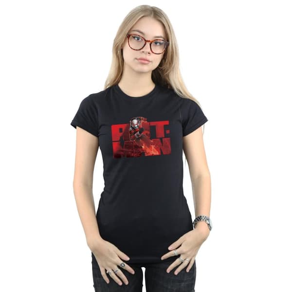 Marvel Dam/Tjej - Ant-Man - T-shirt i bomull för löpning