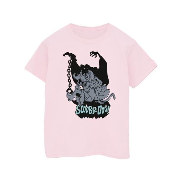Scooby Doo Scared Jump T-shirt i bomull för flickor