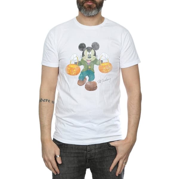 Disney Mens Frankenstein Mickey Mouse T-Shirt