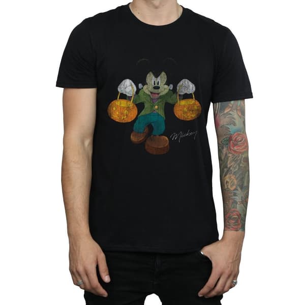 Disney Mens Frankenstein Mickey Mouse T-Shirt