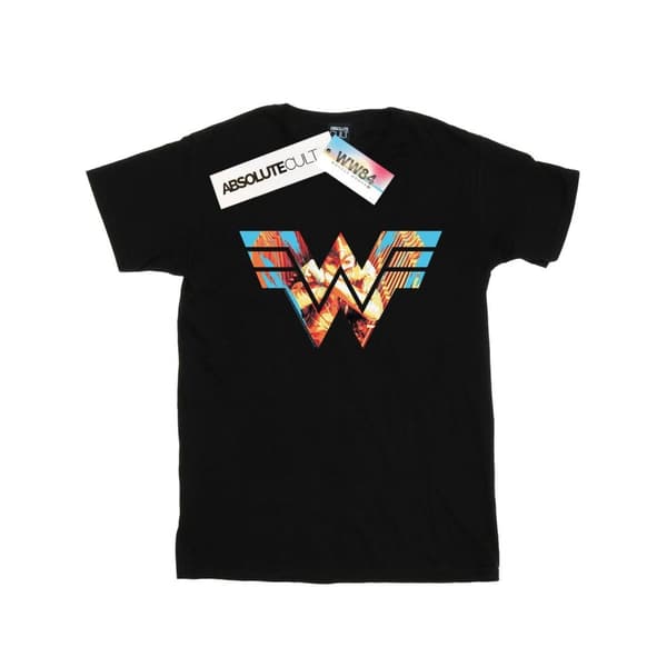 DC Comics Mens Wonder Woman 84 Symbol Crossed Arms T-Shirt