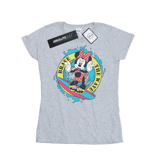 Disney Dam/Tjej Minnie Mouse Brave The Wave - T-shirt i bomull