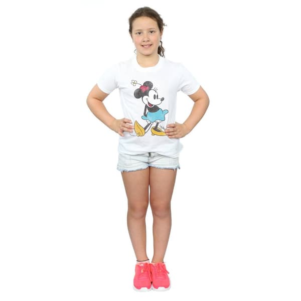 Disney Flickor Musse Pigg Classic Mimmi Pigg T-shirt i bomull