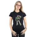 Miniatyrbild 2 av 3: Disney Dam/Tjej Toy Story Buzz Lightyear stående t-shirt i bomull