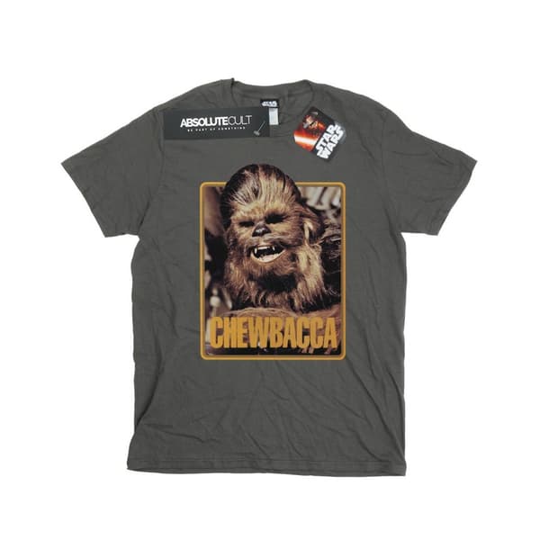 Star Wars Chewbacca Scream T-shirt för herrar Charcoal S