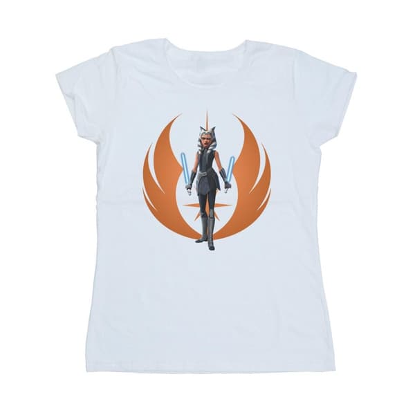Star Wars Clone Wars Ahsoka Rebel Pose - bomulls-T-shirt för damer/damer