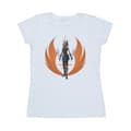 Miniatyrbild 1 av 3: Star Wars Clone Wars Ahsoka Rebel Pose - bomulls-T-shirt för damer/damer