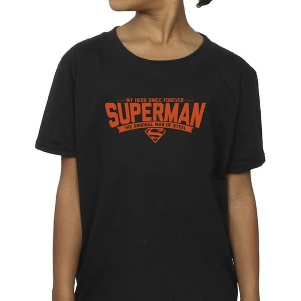 DC Comics Girls Superman Hero Dad Cotton T-Shirt