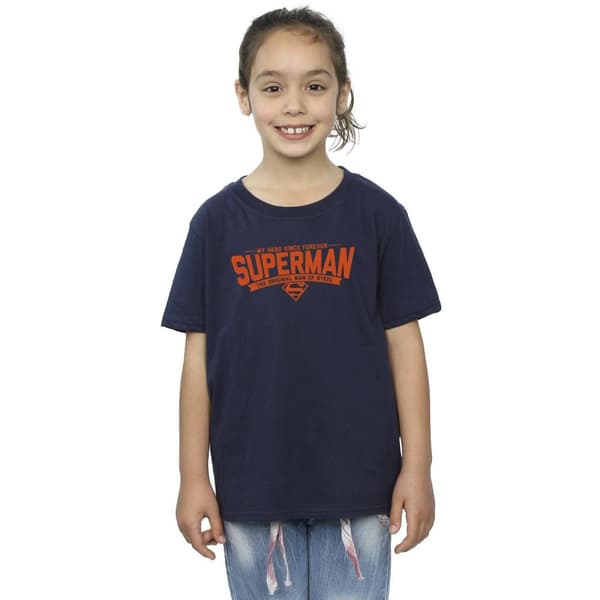 DC Comics Girls Superman Hero Dad Cotton T-Shirt