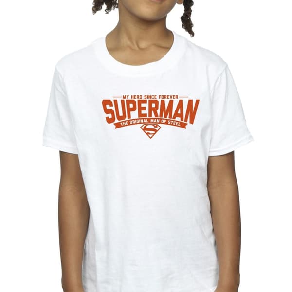 DC Comics Girls Superman Hero Dad Cotton T-Shirt