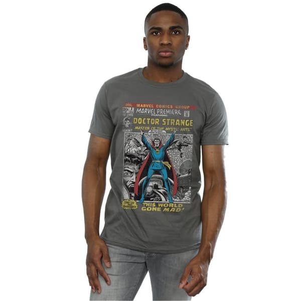 Marvel Mens Doctor Strange Comic Cover T-Shirt