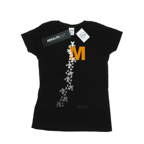 Disney Dam/Tjej Musse Pigg Klättring Silhuetter Bomulls-T-shirt