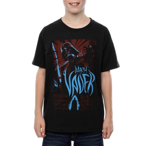 Star Wars Darth Vader Rock Poster T-shirt för pojkar