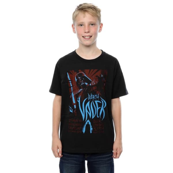 Star Wars Darth Vader Rock Poster T-shirt för pojkar