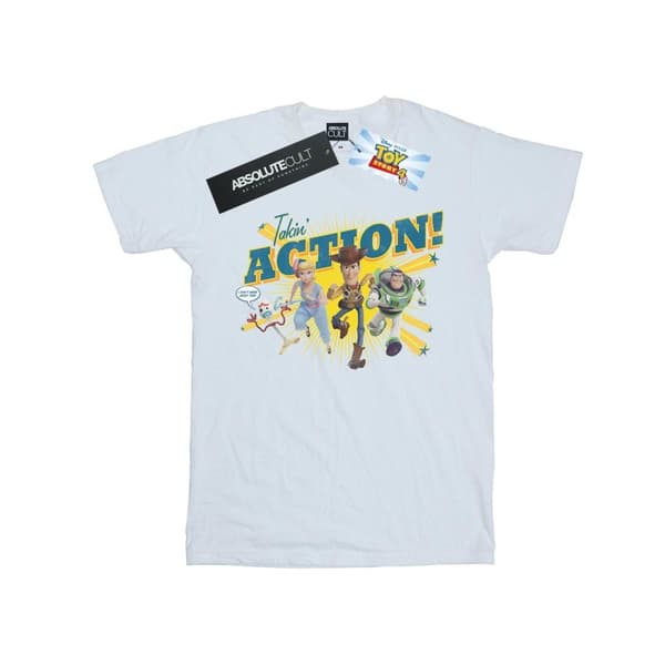Disney Girls Toy Story 4 Takin´ Action Cotton T-Shirt