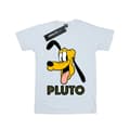 Miniatyrbild 2 av 5: Disney T-shirt i bomull med Pluto-ansikte för flickor