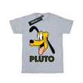 Miniatyrbild 1 av 5: Disney T-shirt i bomull med Pluto-ansikte för flickor