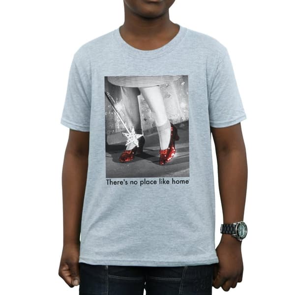 The Wizard Of Oz T-shirt med foto av Ruby Slippers för pojkar