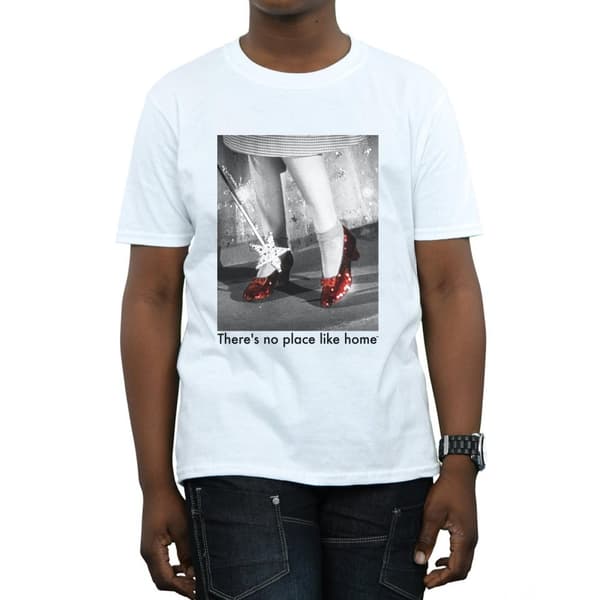 The Wizard Of Oz T-shirt med foto av Ruby Slippers för pojkar