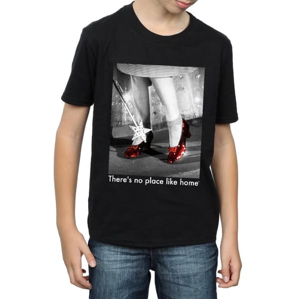 The Wizard Of Oz T-shirt med foto av Ruby Slippers för pojkar
