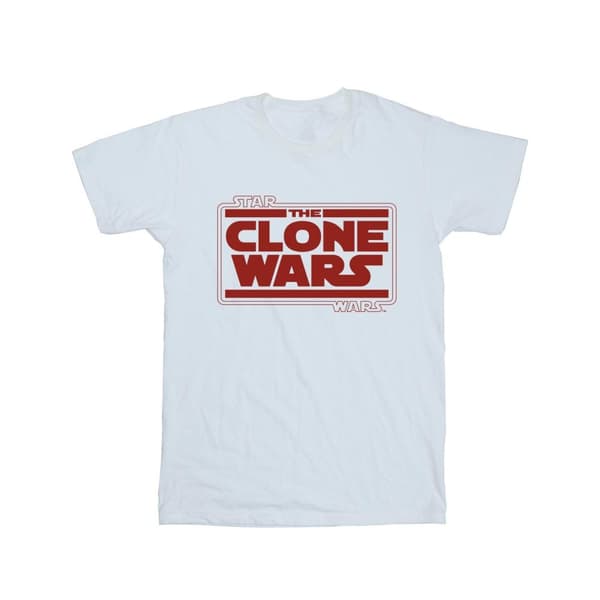 Star Wars T-shirt med Clone Wars-logotyp för herrar