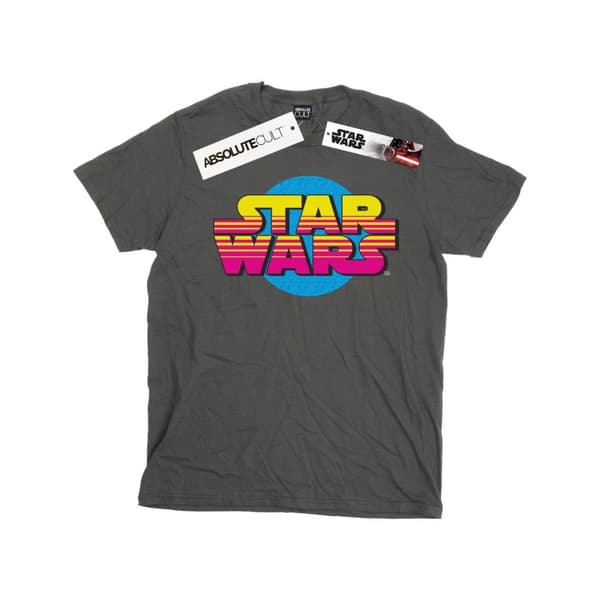 Star Wars Pojkar - T-shirt med logotyp för Summer Fade