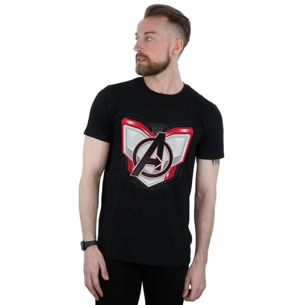 Marvel Mens Avengers Endgame Quantum Realm Suit T-Shirt