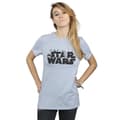 Miniatyrbillede 2 af 3: Star Wars Womens/Ladies Minimalist Logo Cotton Boyfriend T-Shirt