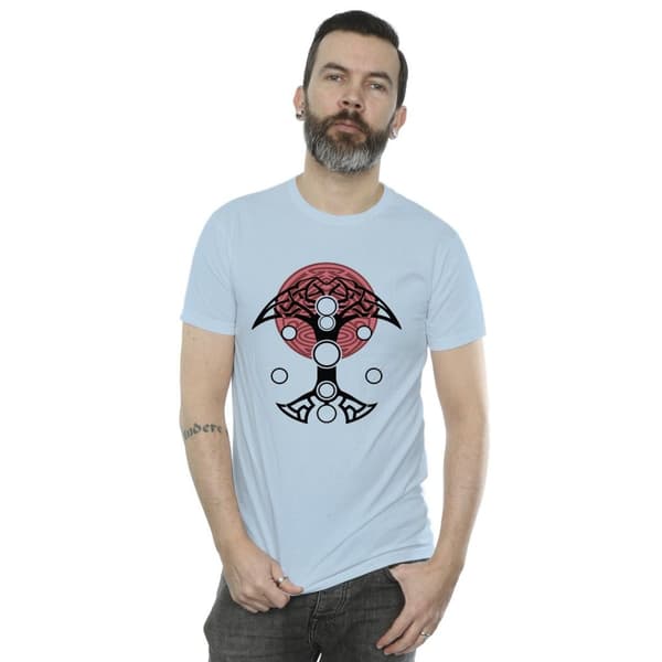 Marvel Mens Thor Love And Thunder Circles T-Shirt
