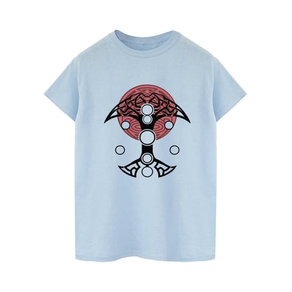 Marvel Mens Thor Love And Thunder Circles T-Shirt