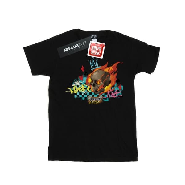 Disney Wreck It Ralph Race Skull T-shirt i bomull för flickor