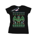 Miniatyrbillede 1 af 3: Marvel Womens/Ladies Hulk Want Presents Fair Isle Cotton T-Shirt